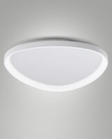 LED Deckenleuchte Weiß Metall 2700/3000/4000K B:80 cm
