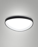 LED Deckenleuchte Schwarz 2700/3000/4000K B:60 cm