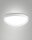 LED Deckenleuchte Wei&szlig; Metall 2700/3000/4000K L:60 cm