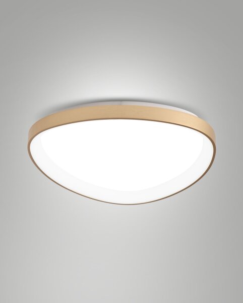 LED Deckenleuchte Messing 2700/3000/4000K B:60 cm