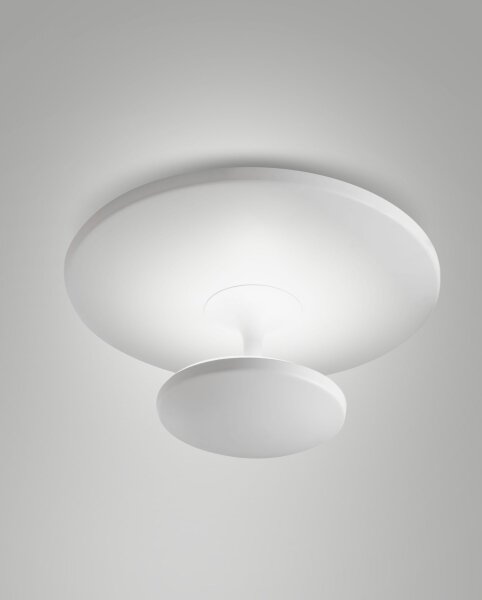 LED Deckenleuchte Weiß 3000K H:24 cm 4200 lm dekorativ