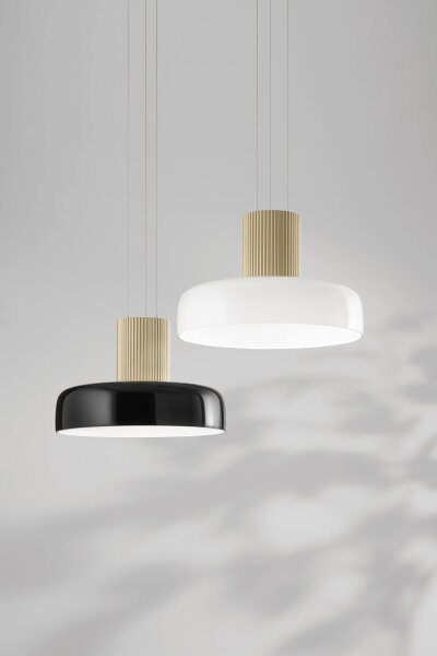 LED Pendelleuchte Glas 2700/3000/4000K Gold Schwarz