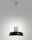 LED Pendelleuchte Glas 2700/3000/4000K Gold Schwarz