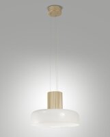 LED Hängelampe Glas 2700/3000/4000K Gold Ø42...