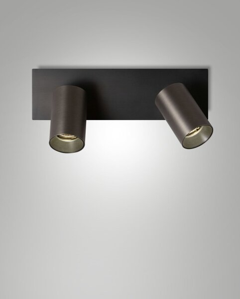 Deckenspot Aluminium GU10 B:9 cm schwenkbar dekorativ