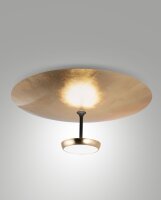 LED Deckenleuchte Gold 3000K L:60 cm 3200 lm rund