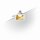 Einbauleuchte Gold Metall GU10 B:9,3 cm eckig