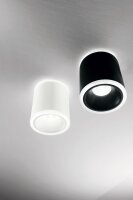 LED Deckenleuchte Aluminium IP40 3000K Wei&szlig; B:9 cm