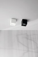 Deckenleuchte Aluminium Wei&szlig; GU10 B:9 cm dekorativ