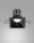 LED Einbauleuchte Aluminium IP40 4000K Schwarz H:8,9 cm