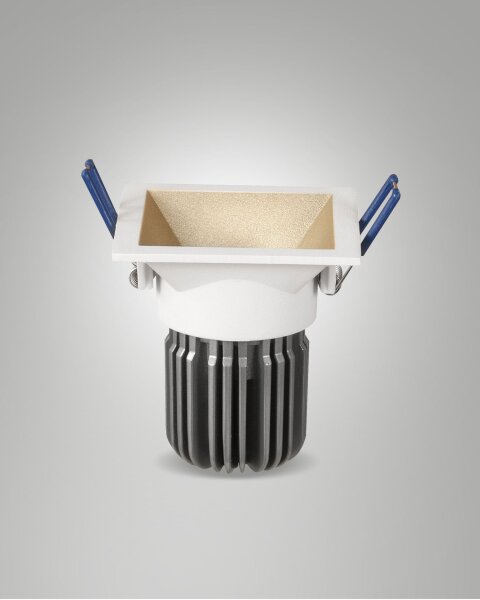 LED Einbauleuchte Aluminium IP40 4000K Gold B:8,2 cm