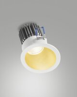 LED Einbauleuchte Gold IP40 4000K Aluminium B:8,2 cm