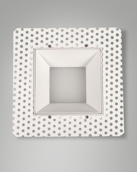 LED Einbauleuchte Aluminium IP40 3000K WeiÃŸ H:15 cm