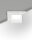 LED Einbauleuchte Aluminium IP40 3000K Wei&Atilde;&Yuml; T:5,8 cm