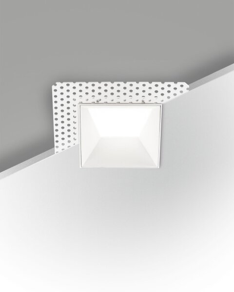 LED Einbauleuchte Aluminium IP40 2700K WeiÃŸ B:15 cm
