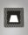 LED Einbauleuchte Aluminium IP40 2700K Schwarz B:15 cm