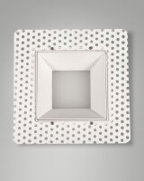 LED Einbauleuchte Aluminium IP40 4000K Weiß H:15 cm