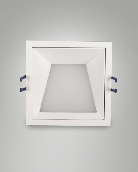 LED Einbauleuchte Aluminium IP40 4000K WeiÃŸ B:10,6 cm
