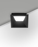 LED Einbauleuchte Aluminium IP40 4000K Schwarz blendarm