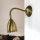 Schwenkbare Wandlampe Rustikal Bronze Hell