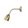 Schwenkbare Wandlampe Rustikal Bronze Hell