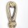 Wandlampe Leuchter 2-flmg Bronze aus Echt-Messing