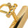 Tischleuchte 24K Gold aus Messing Premium
