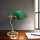 Bankerlampe Messing massiv Glas Schreibtisch MINISTERO