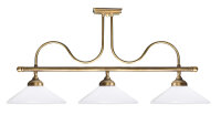 Premium Deckenlampe Jugendstil aus Echt-Messing