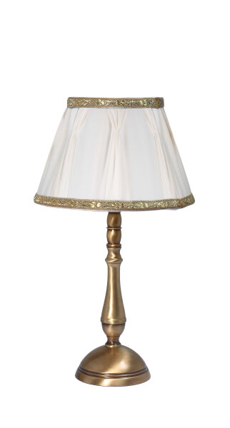Nachttischlampe Klassisch Weiß