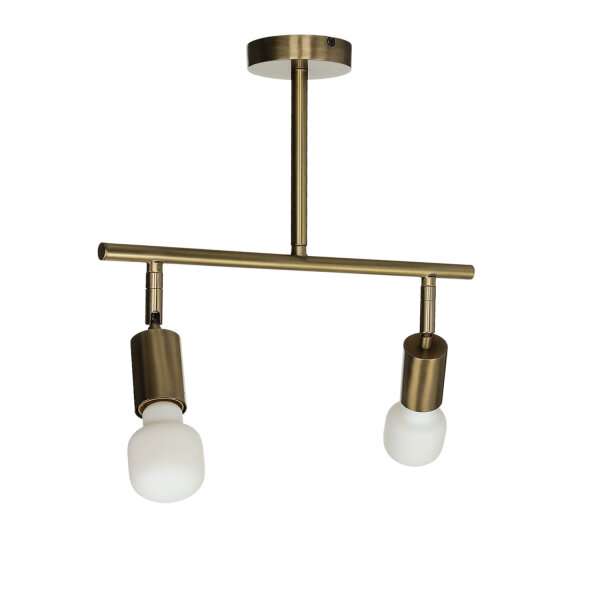 Spot Decke aus Messing inkl. LED MILO Wohnzimmer