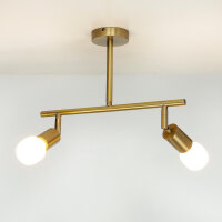 Spot Decke aus Messing inkl. LED MILO Wohnzimmer