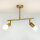 Spot Decke aus Messing inkl. LED MILO Wohnzimmer