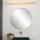 LED Wandleuchte Metall Messing Spiegel B:90 cm