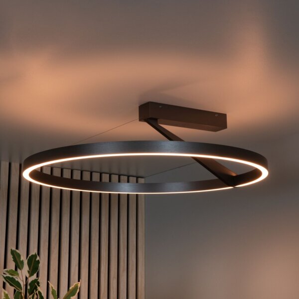 LED Deckenleuchte Fernbedienung 2200 K L:60 cm edel