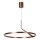 LED Pendelleuchte Aluminium L:80 cm 2700 K edel