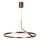 LED Pendelleuchte Aluminium L:80 cm 2700 K edel