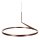LED Pendelleuchte Aluminium L:80 cm 2700 K edel