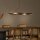 LED Pendelleuchte Aluminium L:80 cm 2700 K edel
