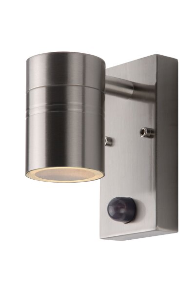 Wandleuchte Bewegungsmelder IP44 GU10 H:16 cm