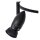 Deckenspot Schwarz 3-flammig GU10 Ø31 cm flexibel