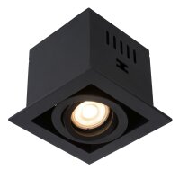 Einbaustrahler Aluminium Schwarz GU10 B:11,5 cm