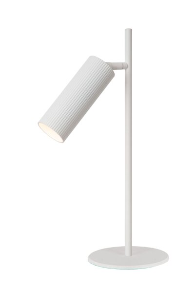 Tischlampe Aluminium Weiß flexibel GU10 H:42 cm