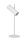 Tischlampe Aluminium Weiß flexibel GU10 H:42 cm