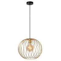 Pendelleuchte Messing Schwarz E27 &Oslash;40 cm modern