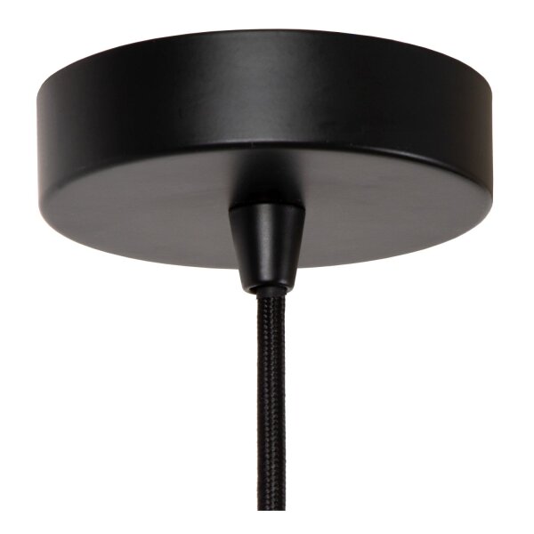 Hängelampe Schwarz E27 Ø40 cm modern edel rund