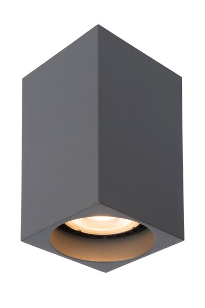 Deckenstrahler Grau 2200 K B:5,5 cm modern edel