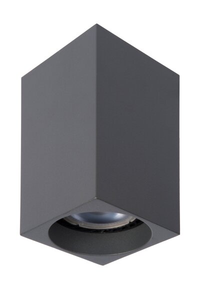 Deckenstrahler Grau 2200 K B:5,5 cm modern edel