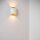 Wandlampe Weiß Messing G9 H:18 cm Up Down modern