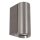 Wandlampe Aluminium Grau GU10 H:9 cm modern edel